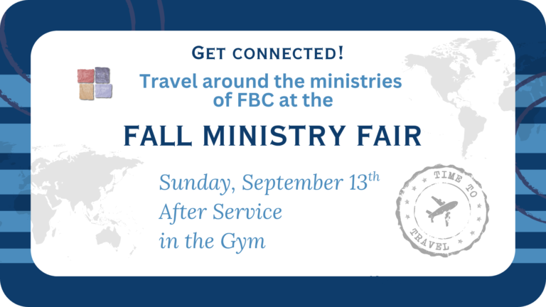 Ministry Fair